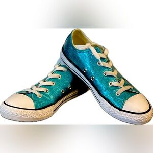 “CONVERSE” All Star Chuck Taylor, Aquamarine, Unisex Junior Sz 3, Sneaker
